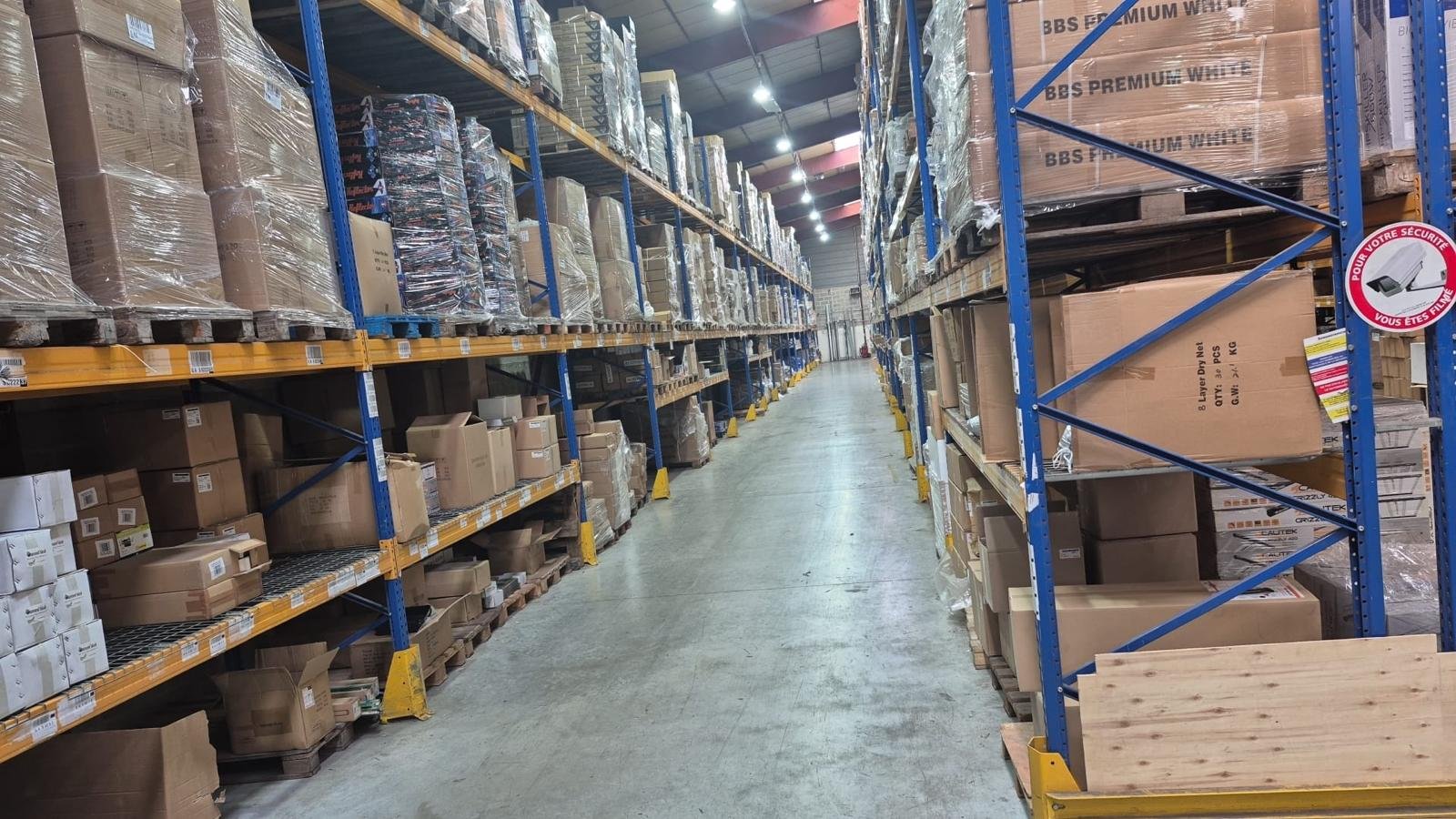 Entrepôt de stockage sécurisé ID Logistique Seine-et-Marne